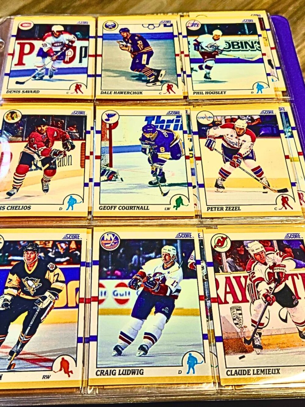 1990 Score Rookie & Traded Hockey Card Set – Near Complete – Mint Condition
